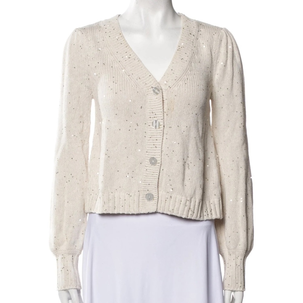 Generation Love Cream Cardigan + Sequin Cardi